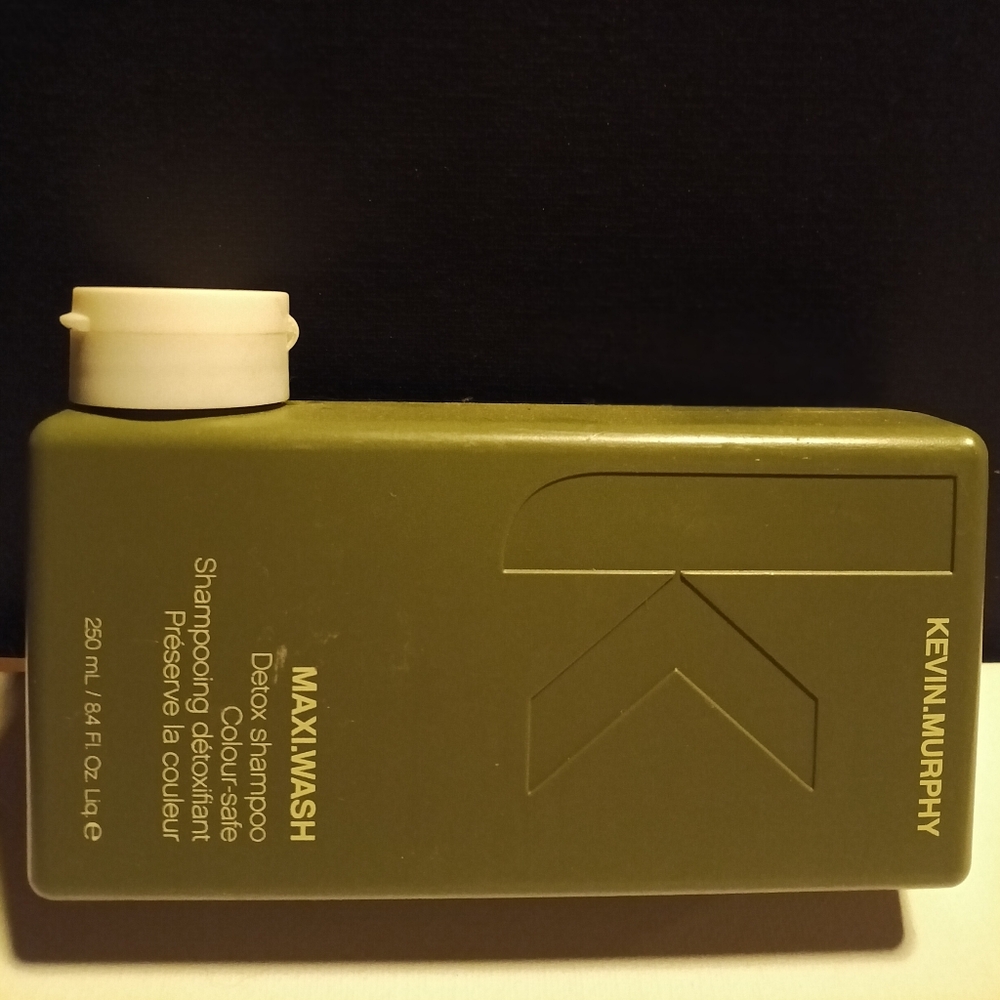 KEVIN.MURPHY Olive Green Shampoo Bottle with White Cap